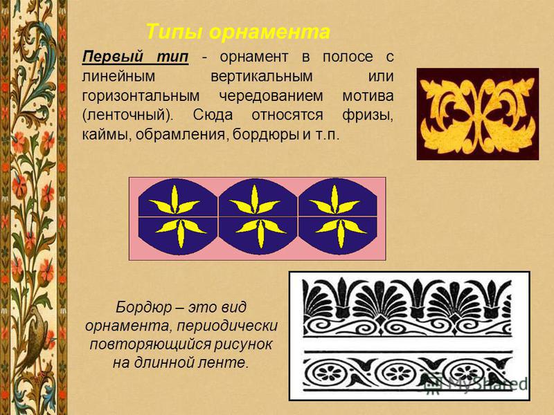 Основные Стили Орнамента