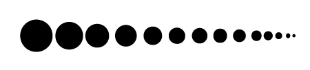 Три точки вход зудик. Круги в ряд. Линия из кружочков. Черные круги разных размеров. Линия с кружочками.